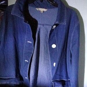 Classic Blue Denim Jacket for Women